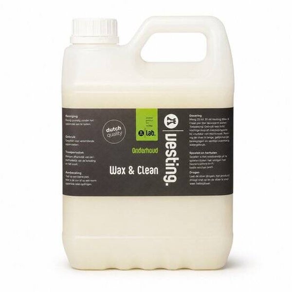 Wax & Clean 2,5 Liter – Beste Parketreiniger & Parketzeep voor Geoliede Houten Vloeren | Reinigt, Voedt & Beschermt