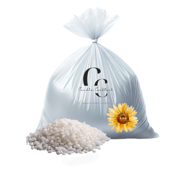 Ecologische Container Zonnebloemwas | 5 KG | Candle Cocktail®