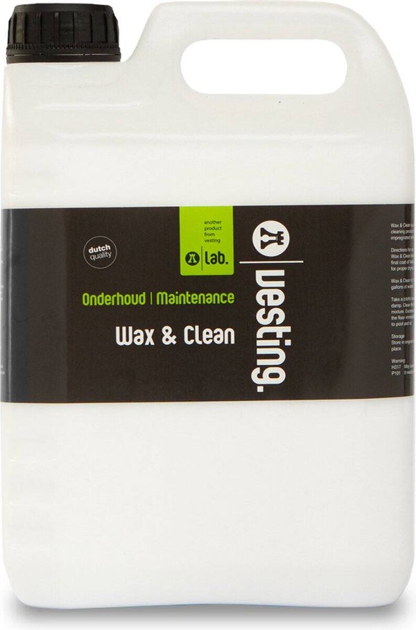 Wax & Clean 2,5 Liter – Beste Parketreiniger & Parketzeep voor Geoliede Houten Vloeren | Reinigt, Voedt & Beschermt
