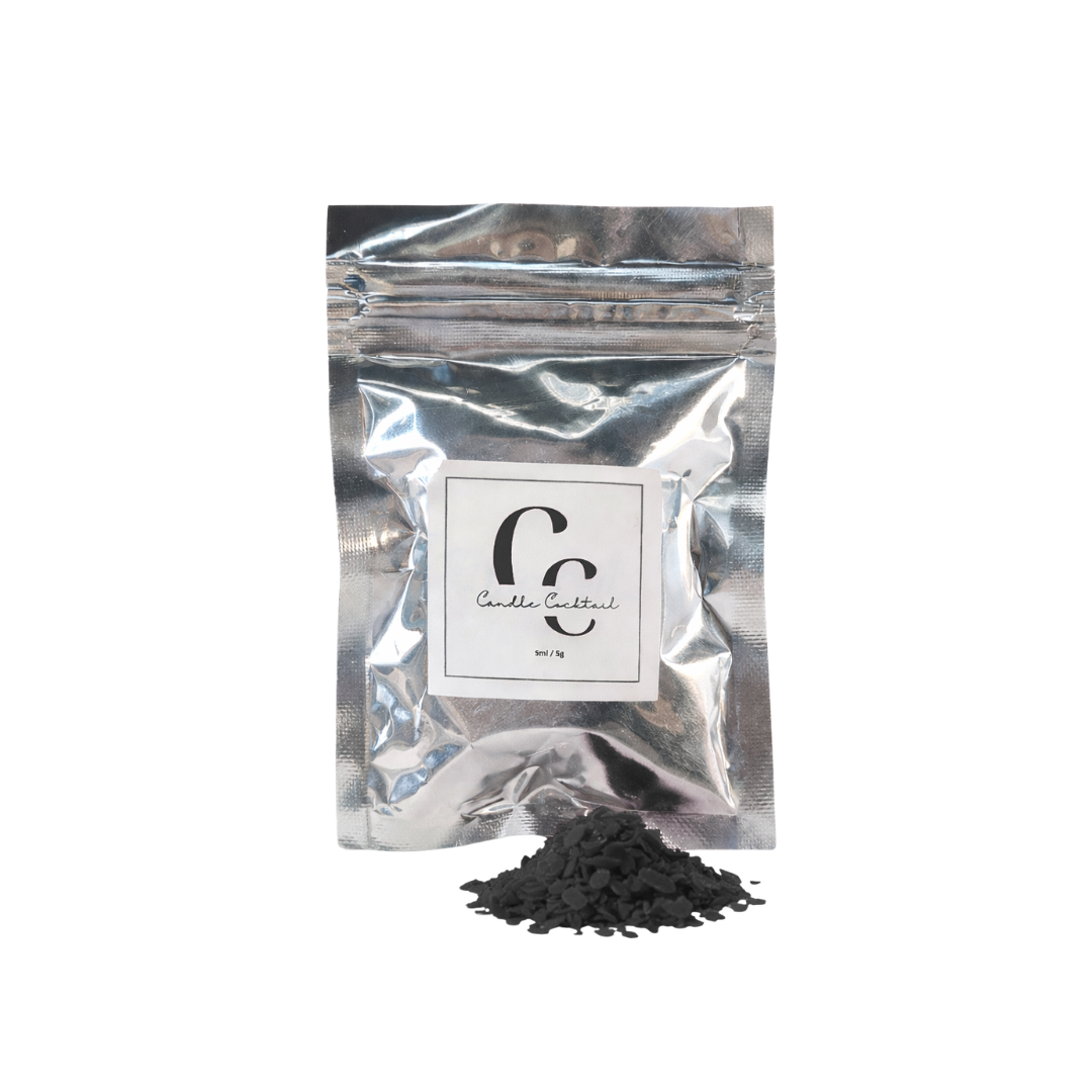 Kleurvlokjes | 5g | Zwart | Candle Cocktail®