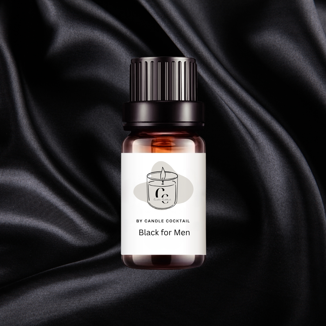 Geurolie | Black for Men | Candle Cocktail® | #1