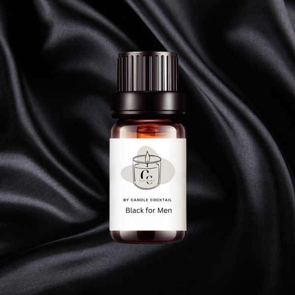 Geurolie | Black for Men | Candle Cocktail® | #1