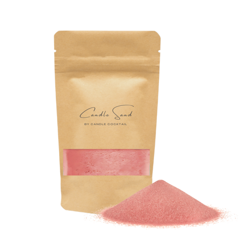 Candle Cocktail® Kaarsenzand | Raspberry Red | 5KG | Incl. 80 Lontjes