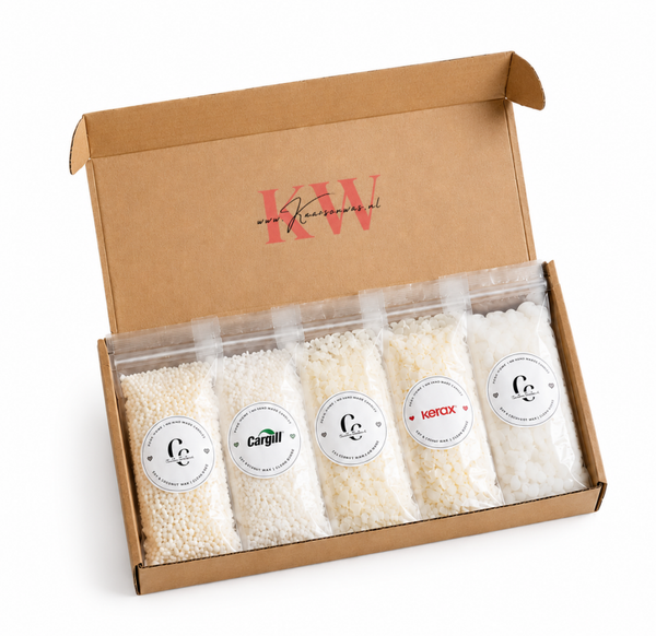 Proefpakket | 5 Soorten Kaarsenwas