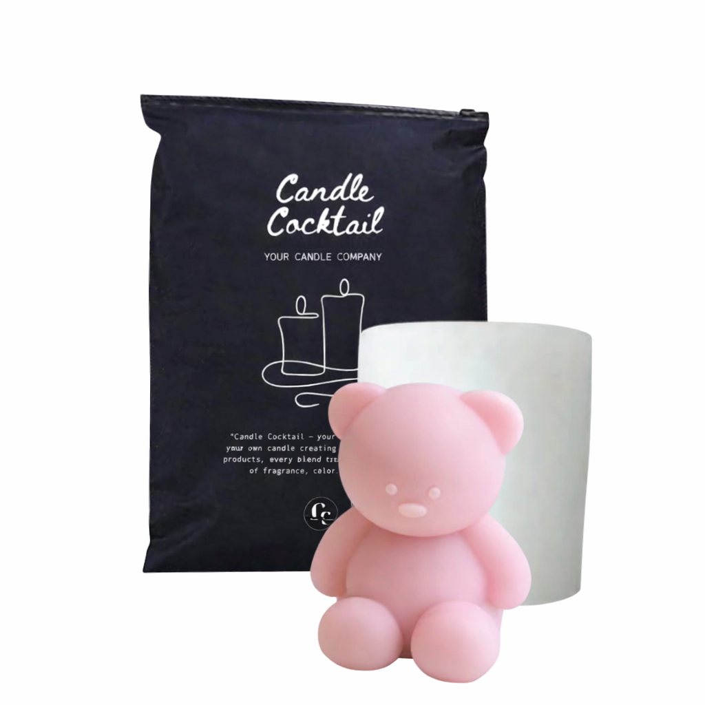 Kaarsenmal | Zittende Beer | Candle Cocktail® | #615