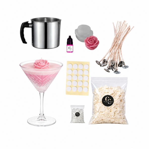 Zelf Love Martini Kaarsen Maken | M | Candle Cocktail®