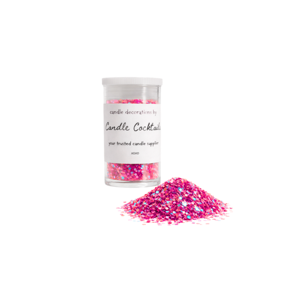 Chunky Glitter | Barbie Roze | Candle Cocktail® | #13