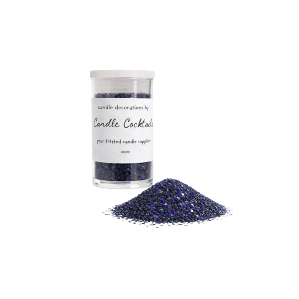 Chunky Glitter | Kameleon Zwart | Candle Cocktail® | #20