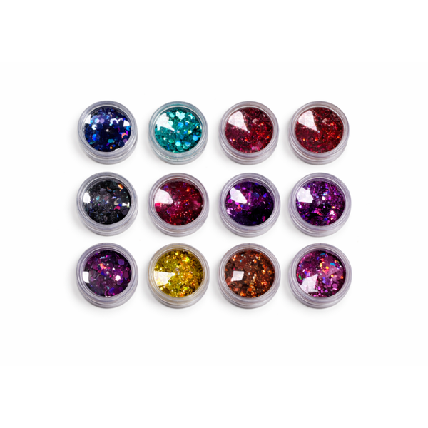 Chunky Glitter Voordeelpakket | 12 stuks | Candle Cocktail®