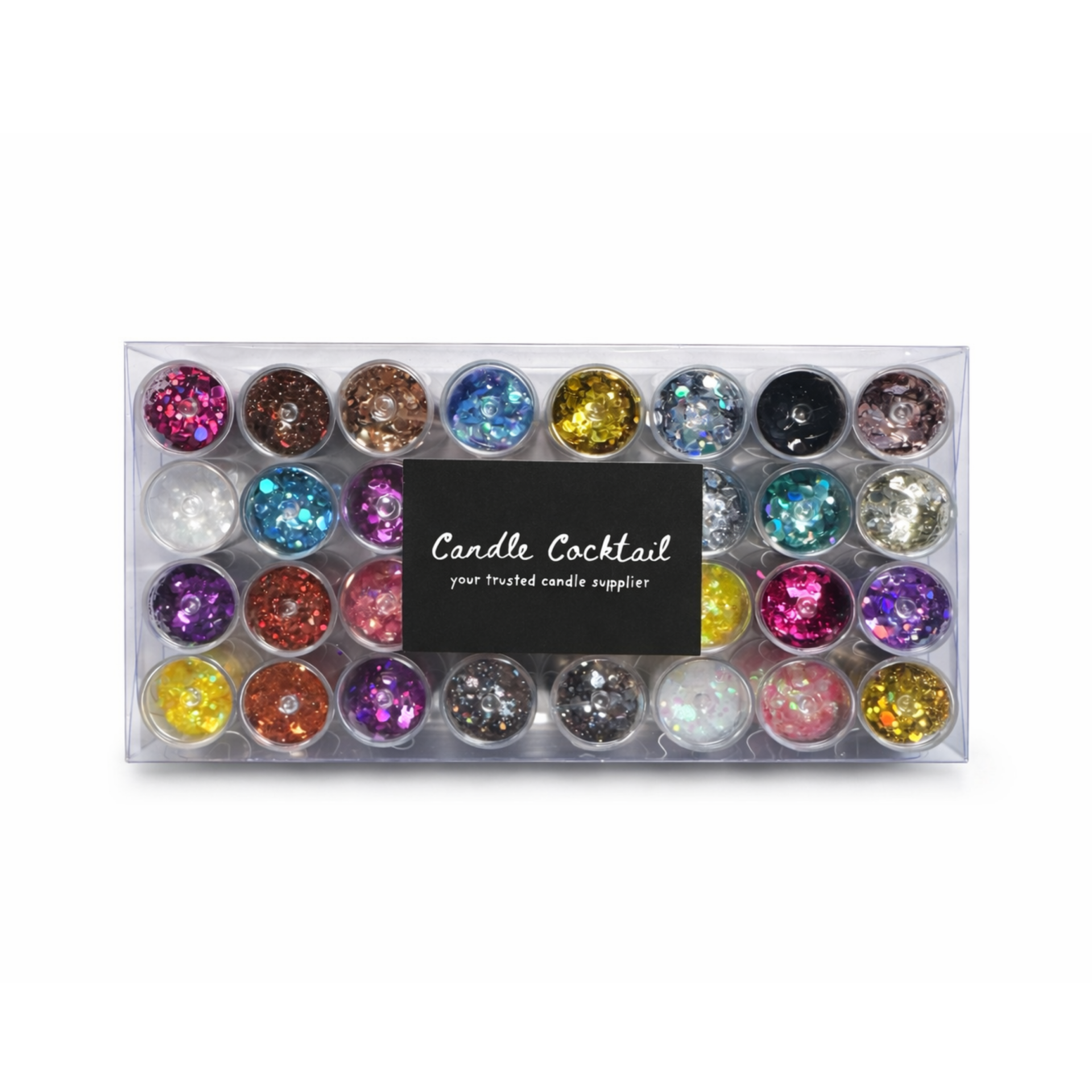 Chunky Glitter Voordeelpakket | 32 stuks | Candle Cocktail®
