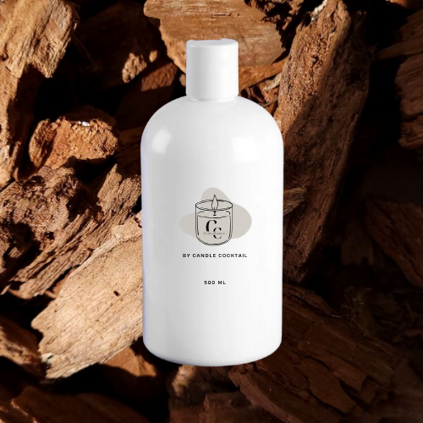 Geurolie | Samurai Satin | Bamboo & Sandelwood | 500 ML