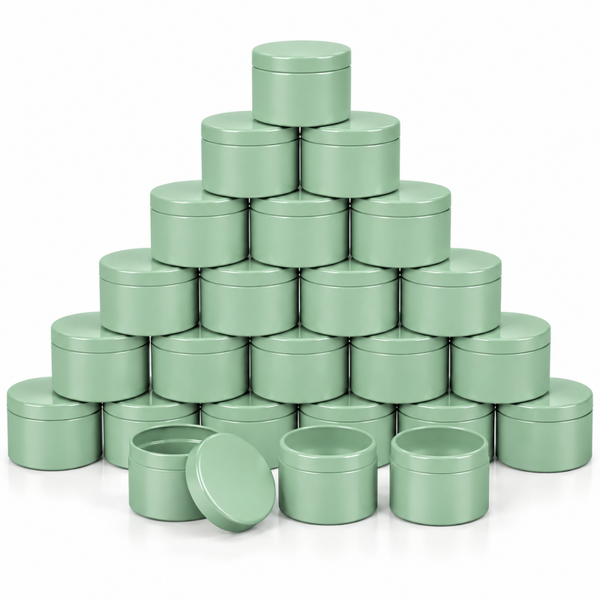 Luxe Kaarsenpotjes | Baby Groen