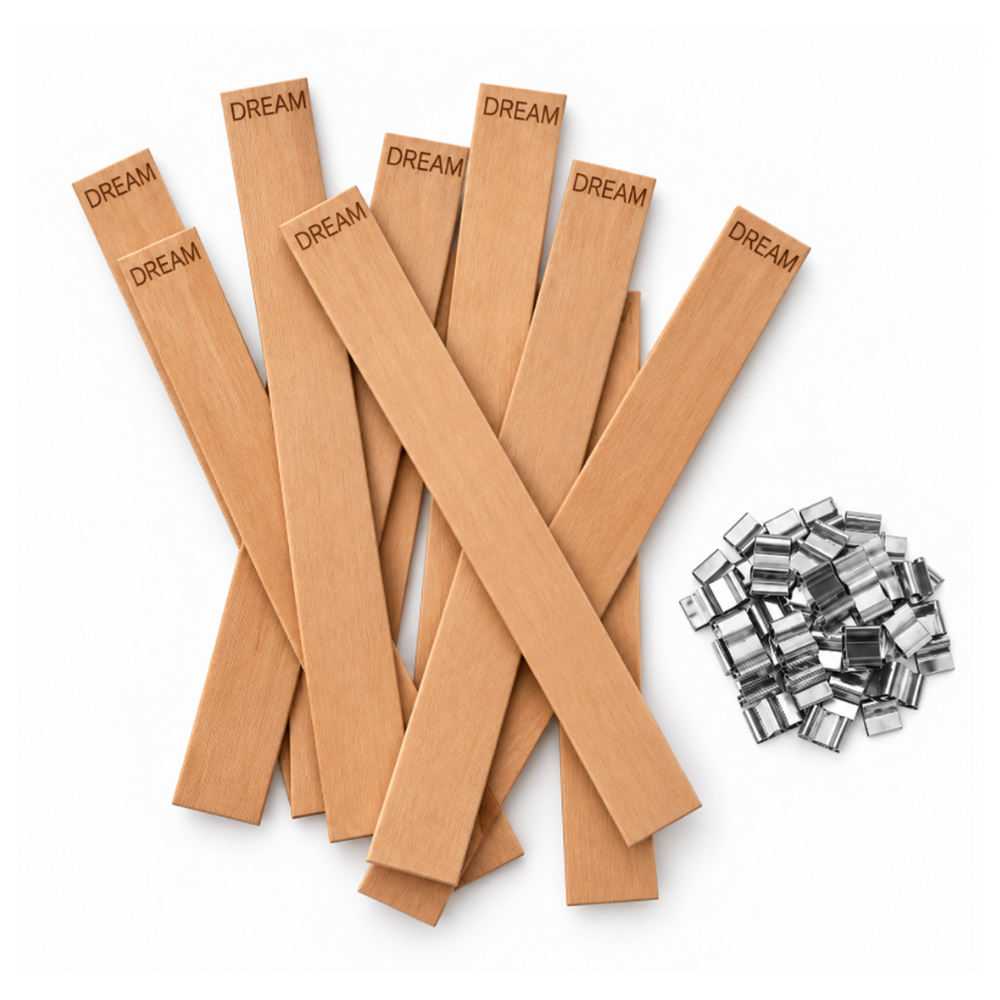 Houten Lont | 'DREAM' | Candle Cocktail® | Incl. Voetpitjes