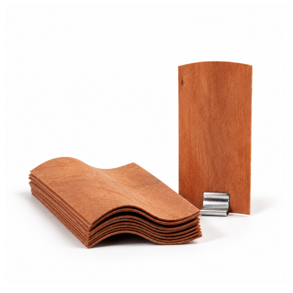 Houten Lont | S-Vorm | Incl. Lontvoetjes | Candle Cocktail®