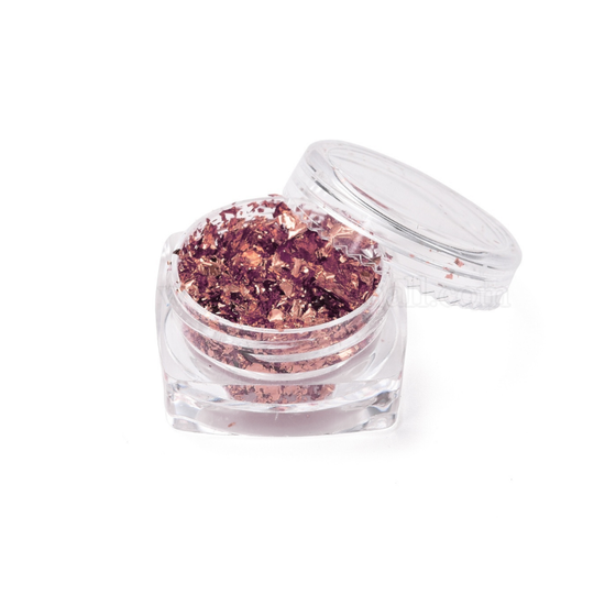 Folievlokken | Glitter | Roze