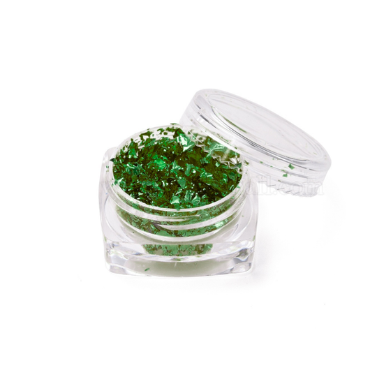 Folievlokken | Glitter | Groen