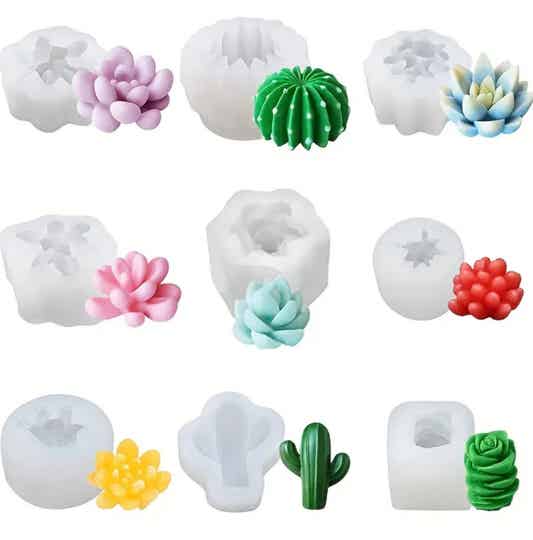 Kaarsenmallen | Plantjes Set