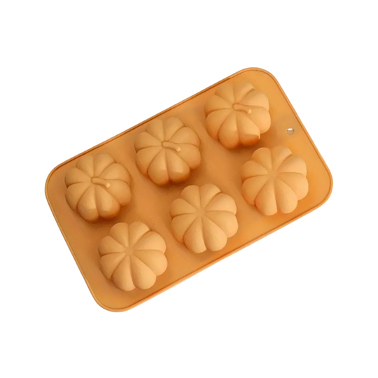 Kaarsenmal | 6 Halve Pompoentjes | #433