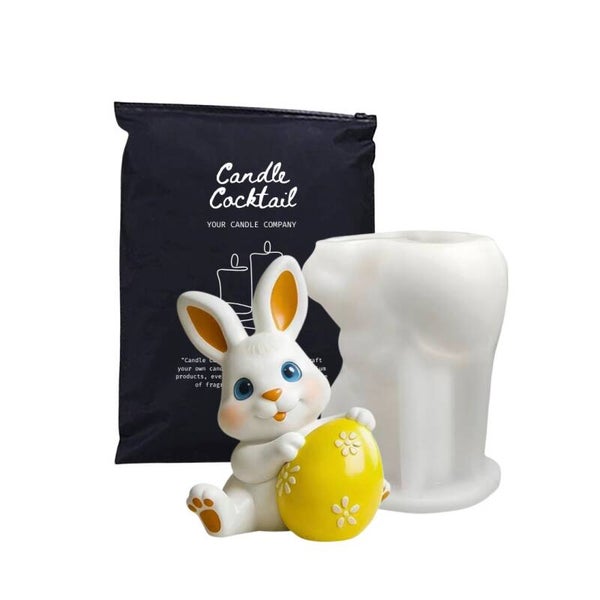 xx Kaarsenmal | Konijn met Paasei |  Candle Cocktail® | #