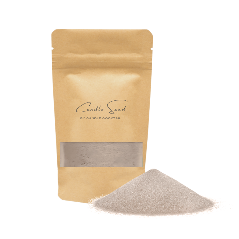 Candle Cocktail® Kaarsenzand | Trendy Taupe | 5KG | Incl. 80 Lontjes