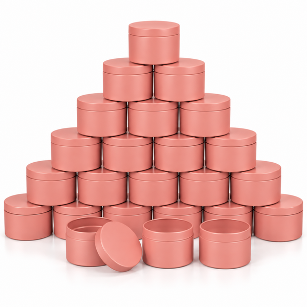 Luxe Kaarsenpotjes | Koraal Roze