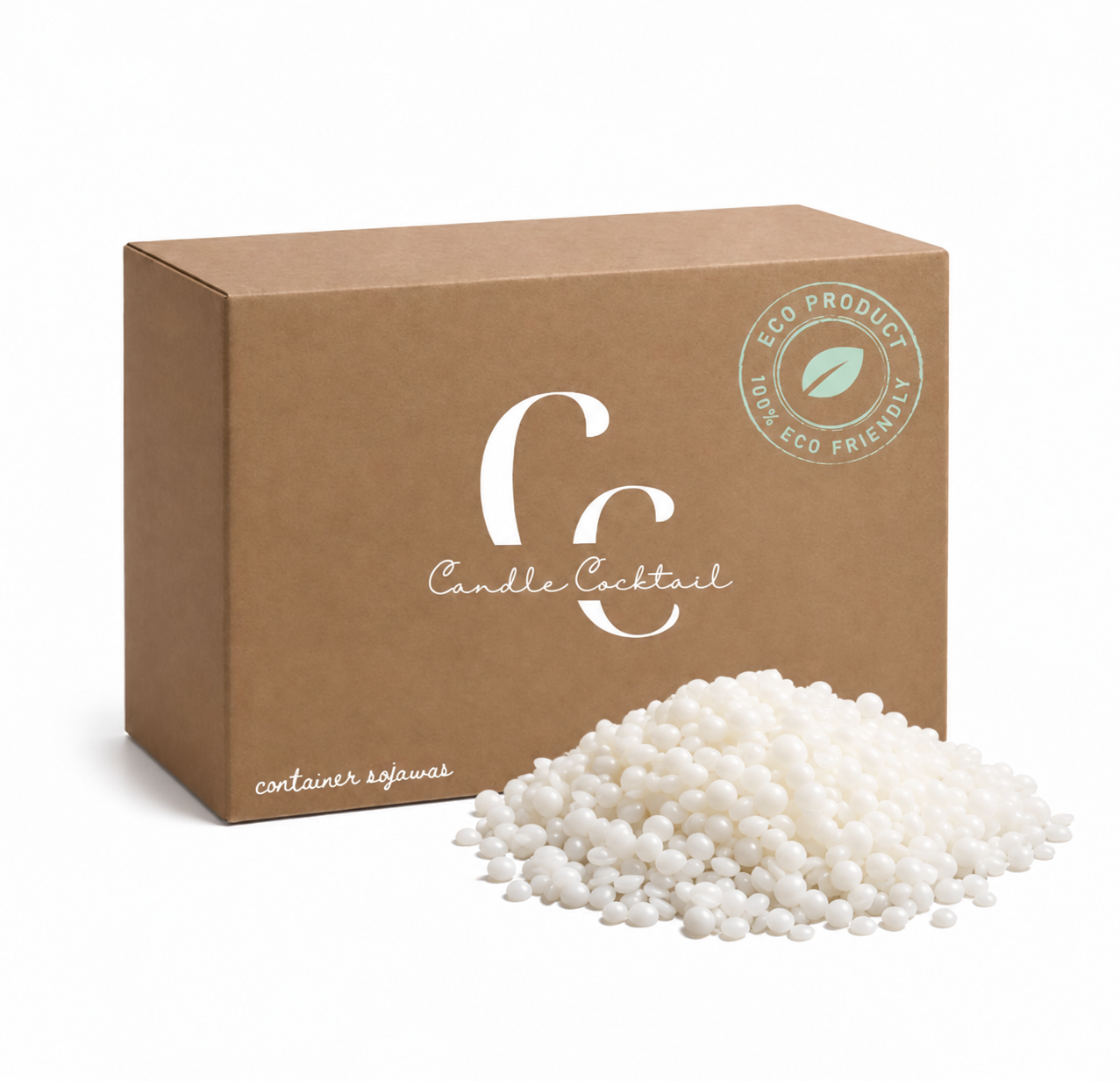Ecologische Container Sojawas | Candle Cocktail®