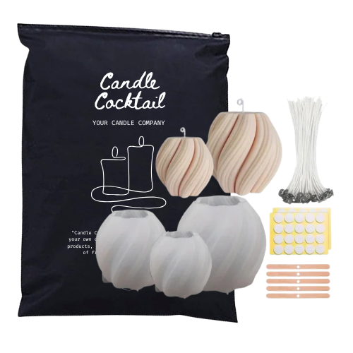 Kaarsenmallen | Swirl Set | Candle Cocktail®