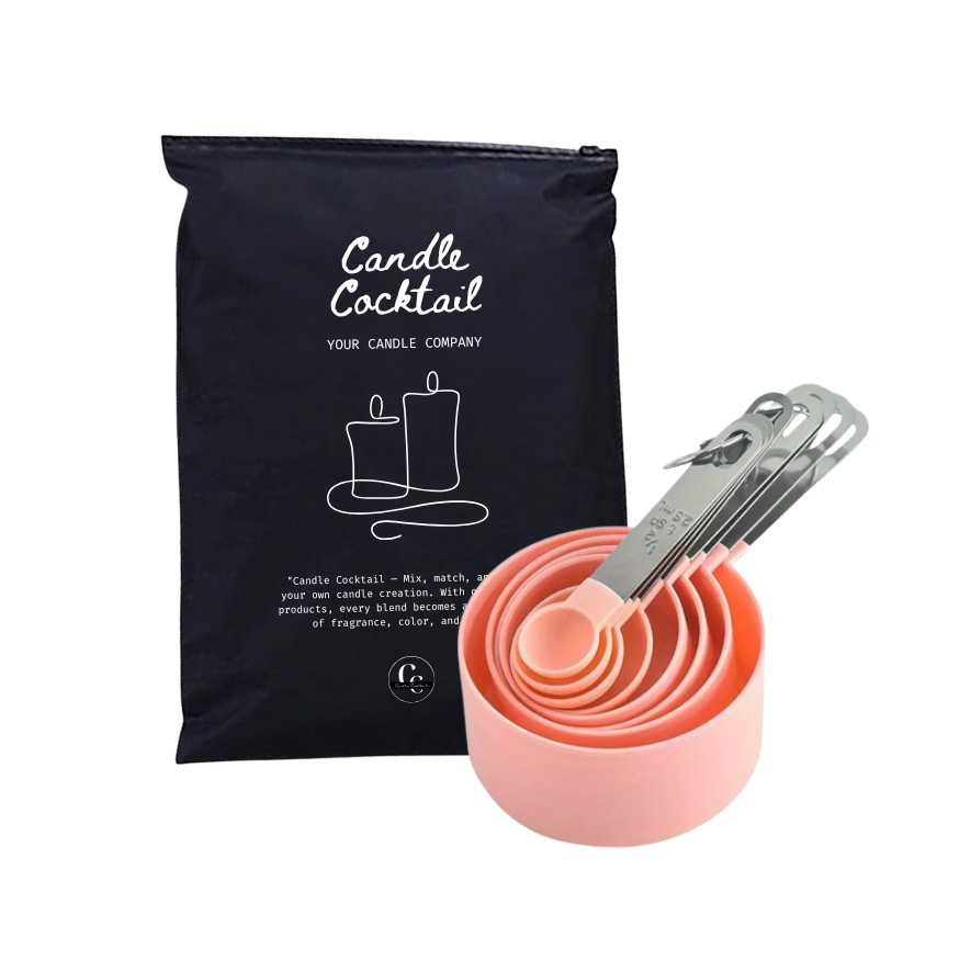 Stapelbare Maatbekers | 8 Delige Set | Roze