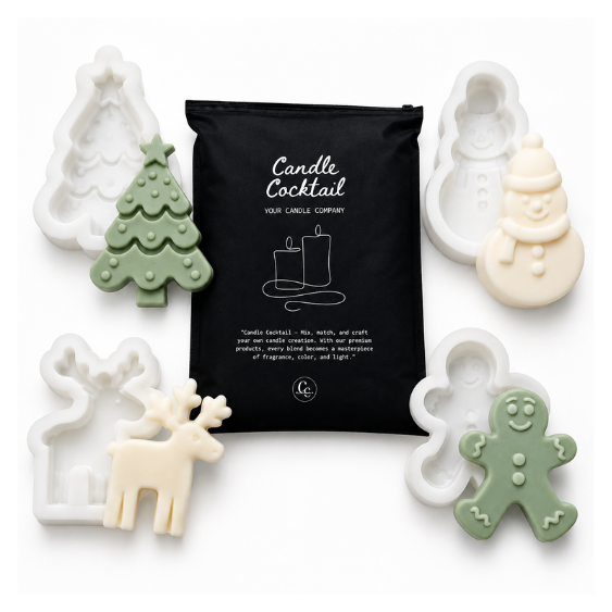 Kaarsenmallen | Winter Set | Candle Cocktail®