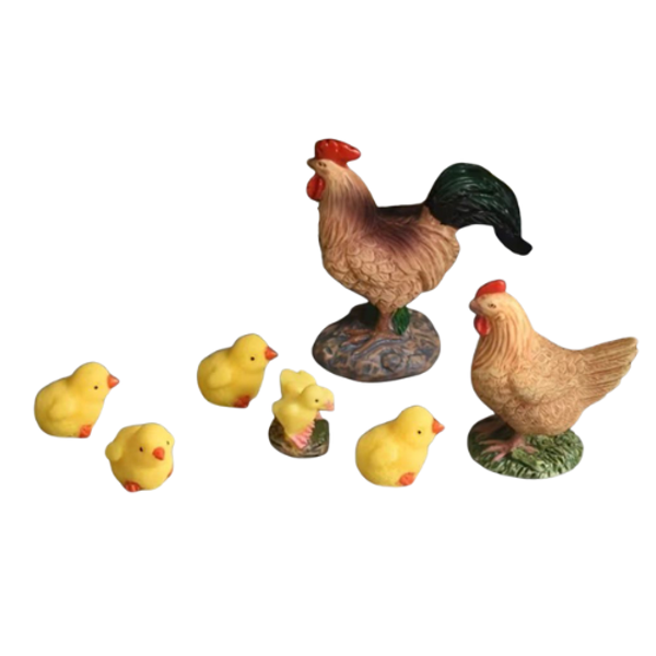 Decoratie | Kuiken Kippen Set | Pasen