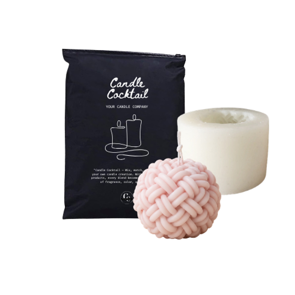 Kaarsenmal | Crochet Bal | Candle Cocktail® | #316
