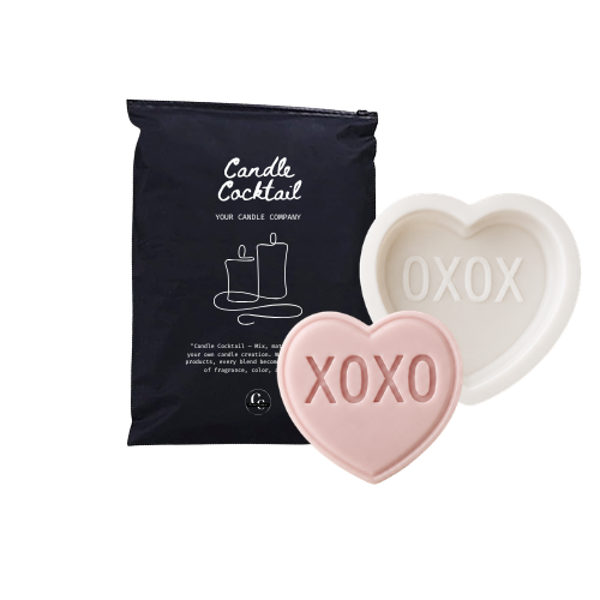 Kaarsenmal | Snoephartje XOXO | Candle Cocktail® | #324