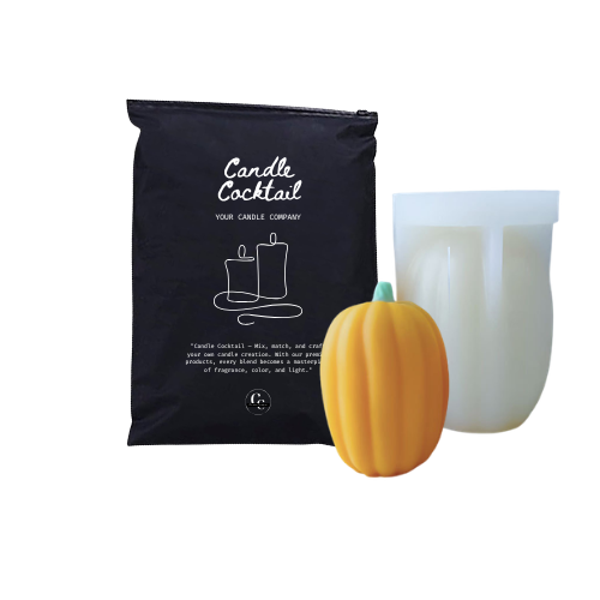 Kaarsenmal | Pompoen Staand | Candle Cocktail® | #328