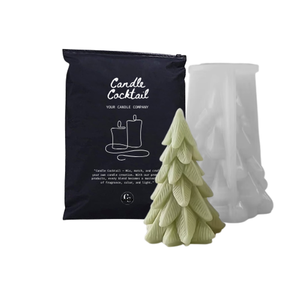 Kaarsenmal | Gelaagde Kerstboom | Candle Cocktail® | #341