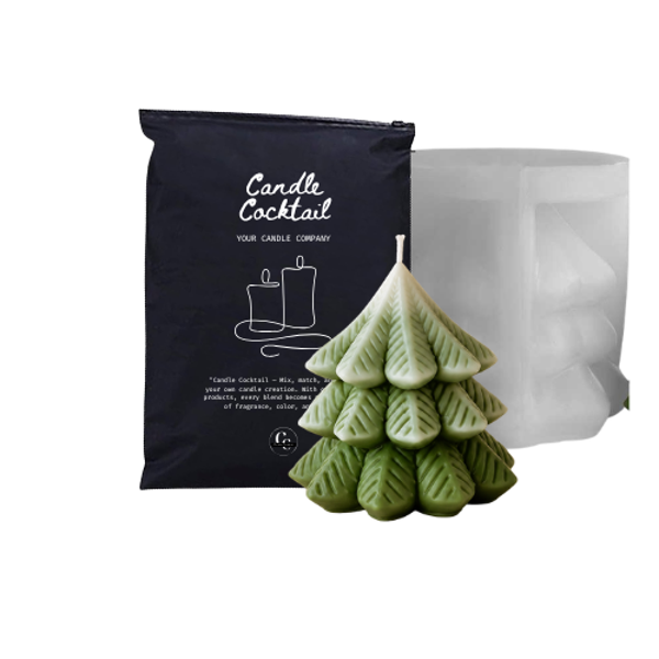 Kaarsenmal | Lief Kerstboompje | Candle Cocktail® | #344