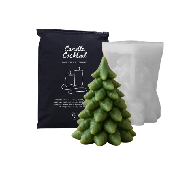 Kaarsenmal | Chunky Kerstboom | Candle Cocktail® | #349