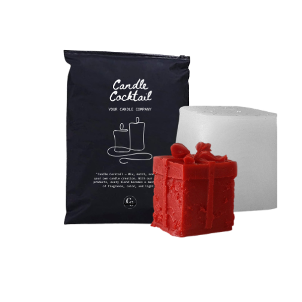 Kaarsenmal | Cadeautje met Strik | Candle Cocktail® | #354