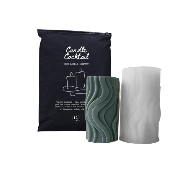 Kaarsenmal | Curvy Spiral | Candle Cocktail® | #385