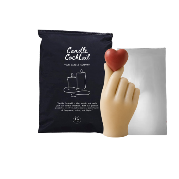 Kaarsenmal | Finger Heart | Candle Cocktail® | #395