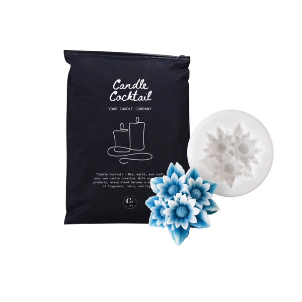 Kaarsenmal | Klein Bloemboeket | Candle Cocktail® | #433