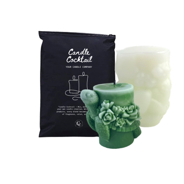 Kaarsenmal |  Schildpad Stomp | Candle Cocktail® | #257
