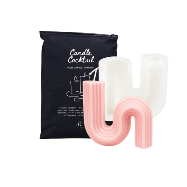 Kaarsenmal | Laying Swirl | Candle Cocktail® | #272
