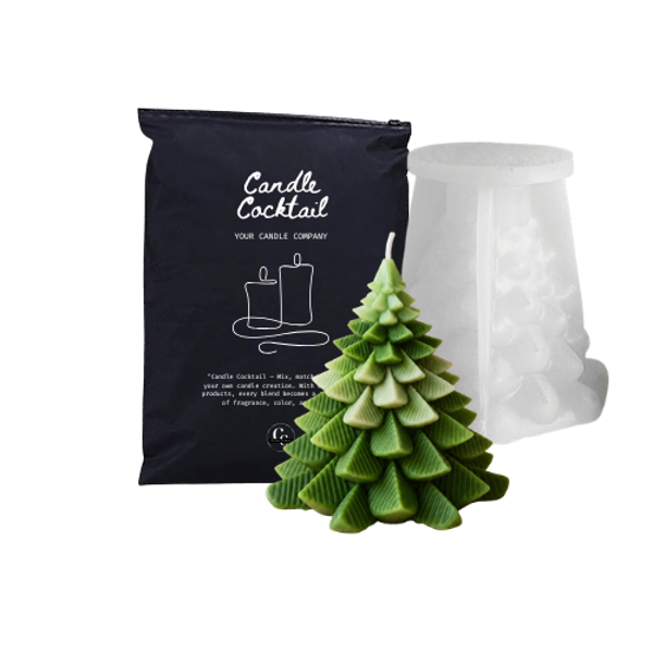 Kaarsenmal | Fluffy Christmas Tree | Candle Cocktail® | #276