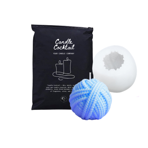 Kaarsenmal | Wollen Bal | Candle Cocktail® | #284