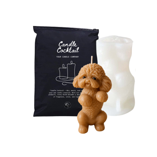 Kaarsenmal | Schattig Hondje | Candle Cocktail® | #297