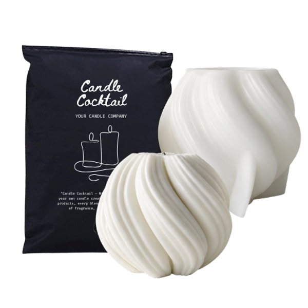 Kaarsenmal | XL Swirl | Candle Cocktail® | #301