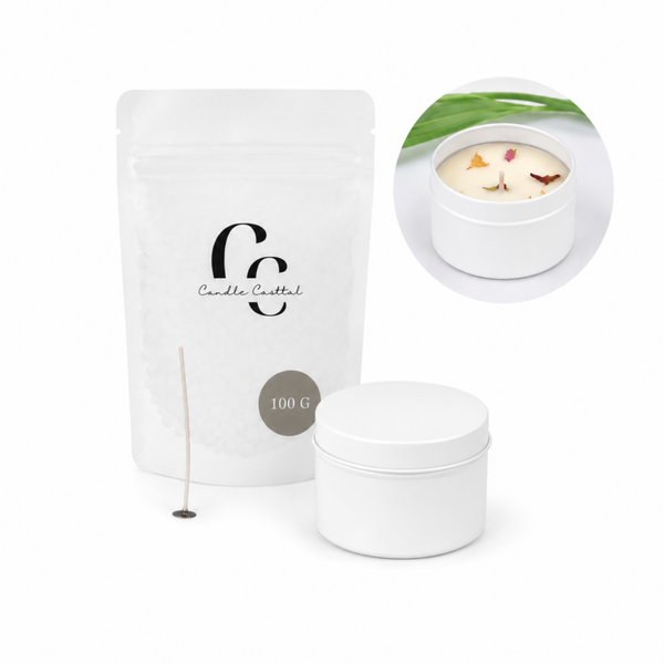 Zelf Kaarsen Maken | Witte Container | Candle Cocktail®