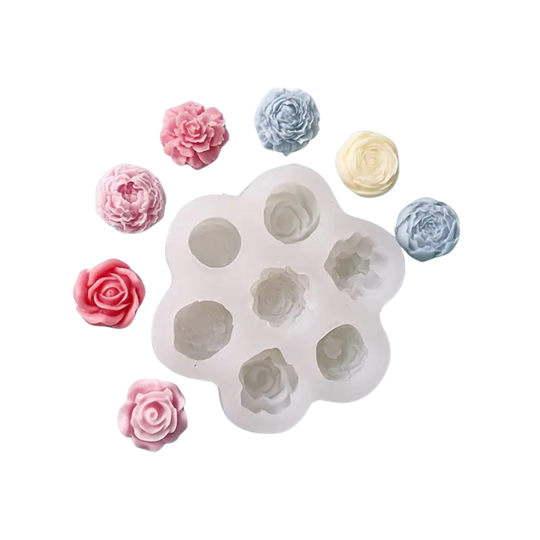 Kaarsenmallen | 7 Bloemetjes | #152