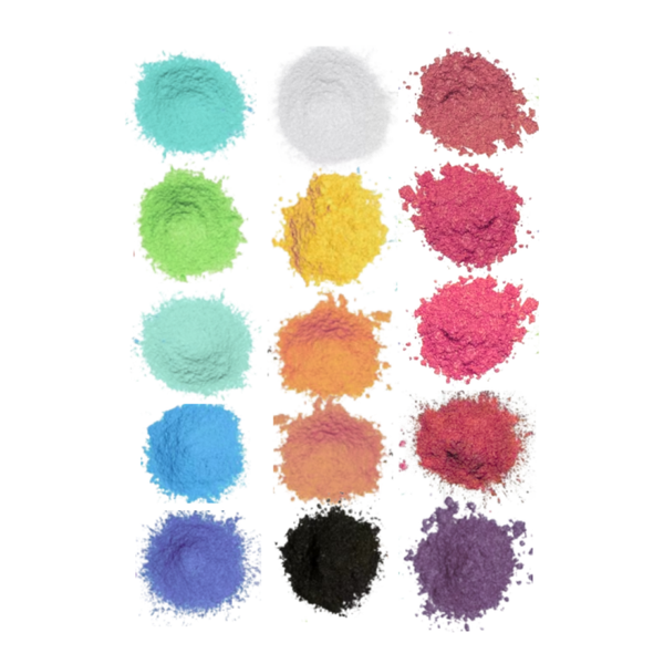Kleurpoeder | Regenboog Multipack | 15 Stuks