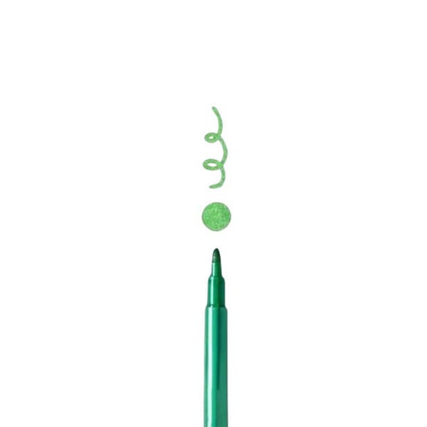 Acryl Kaarsen Stift | Metalic | Bright Green | #12